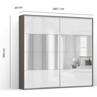 DRESSING LEX 261-240-45 D GRI/BIP/O